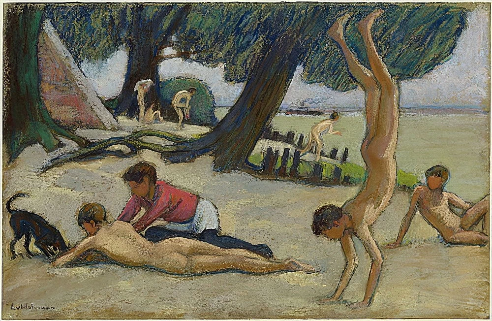Ragazzi in spiaggia